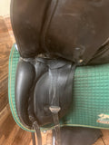 18" Diamanta Dressage Saddle 5.5"/16.5"