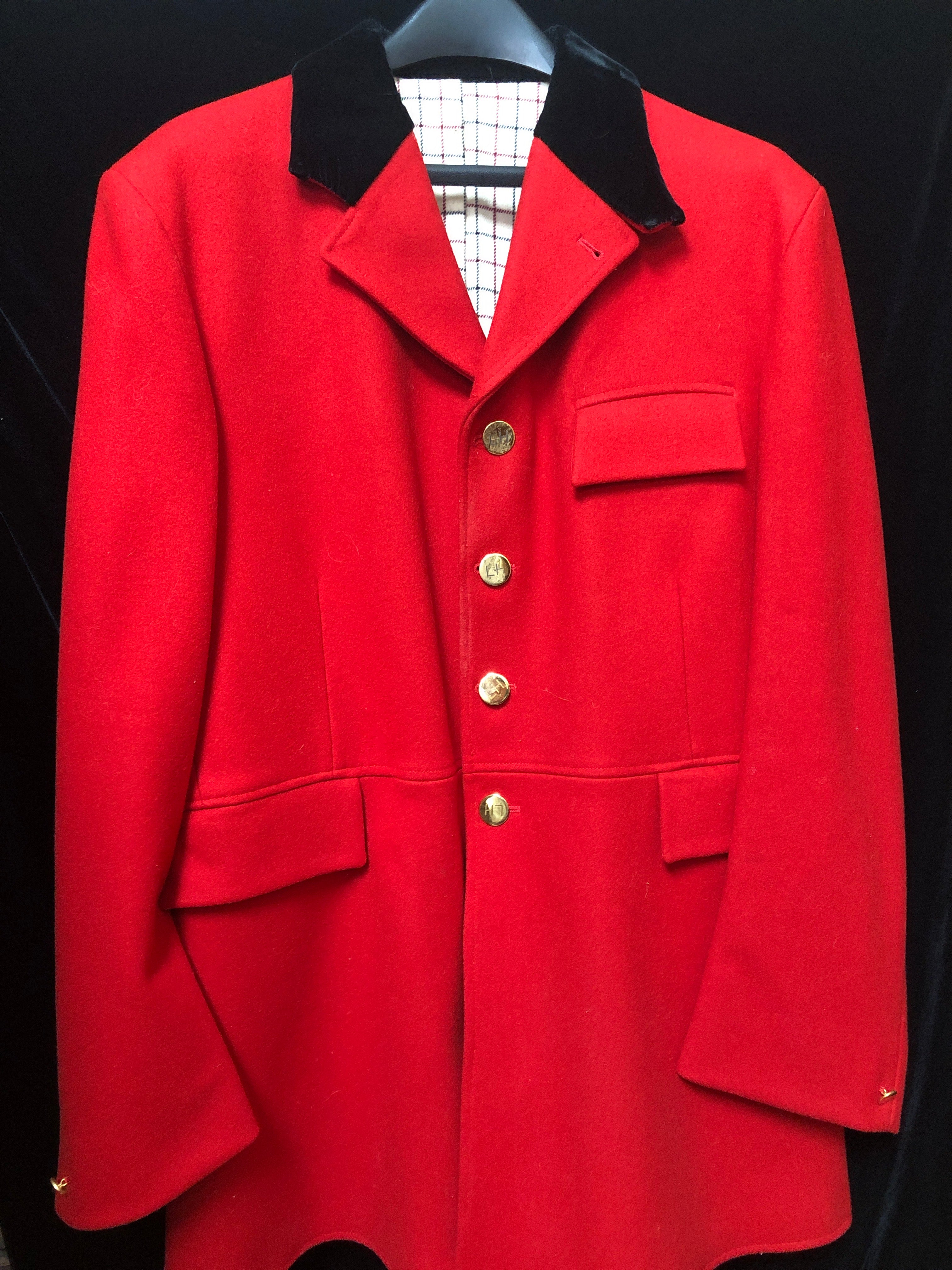 Wool Huntsman Pink Coat