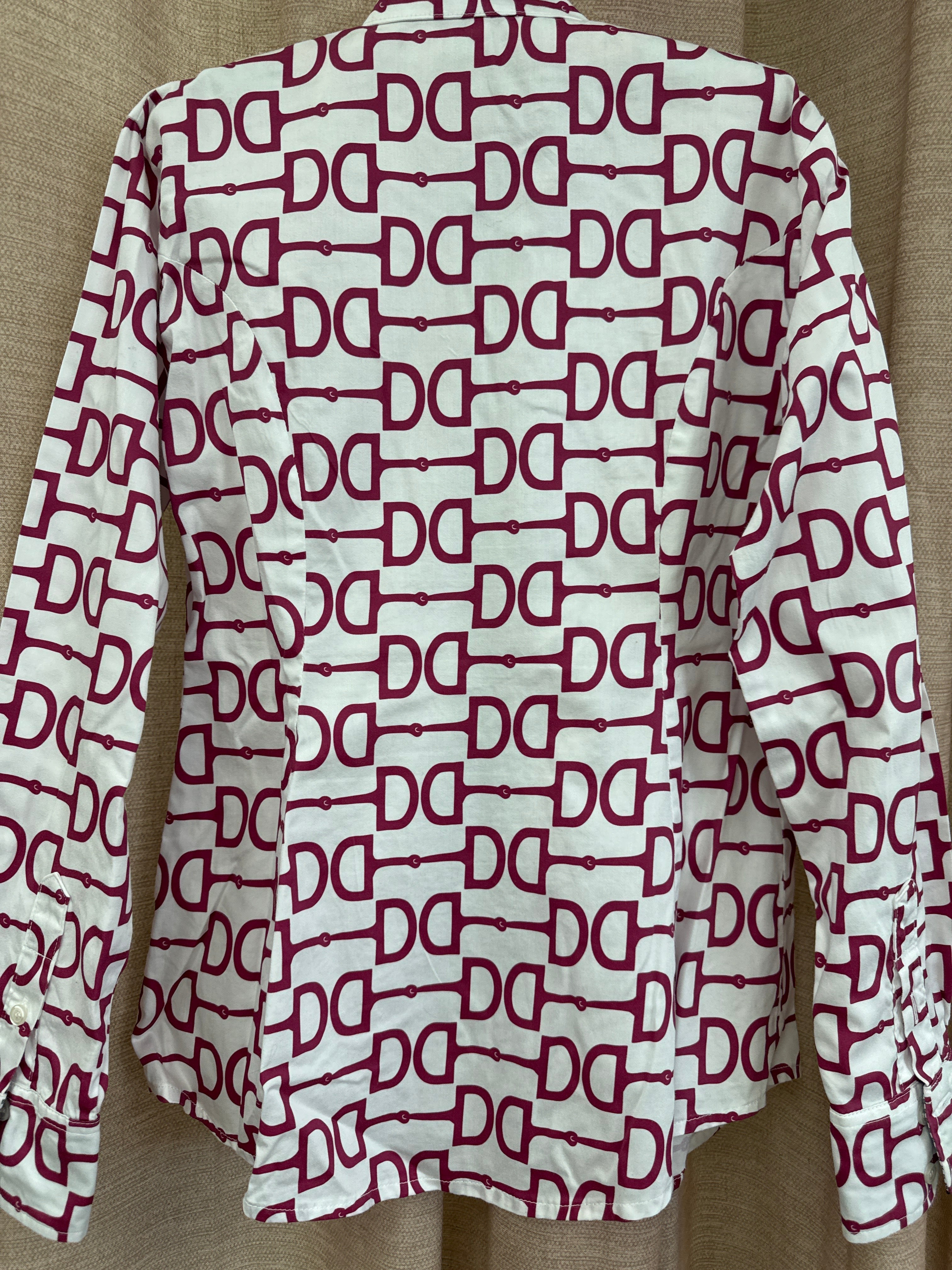 Middy N' Me UPPERVILLE SHIRT IN maroon