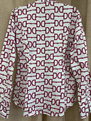 Middy N' Me UPPERVILLE SHIRT IN maroon