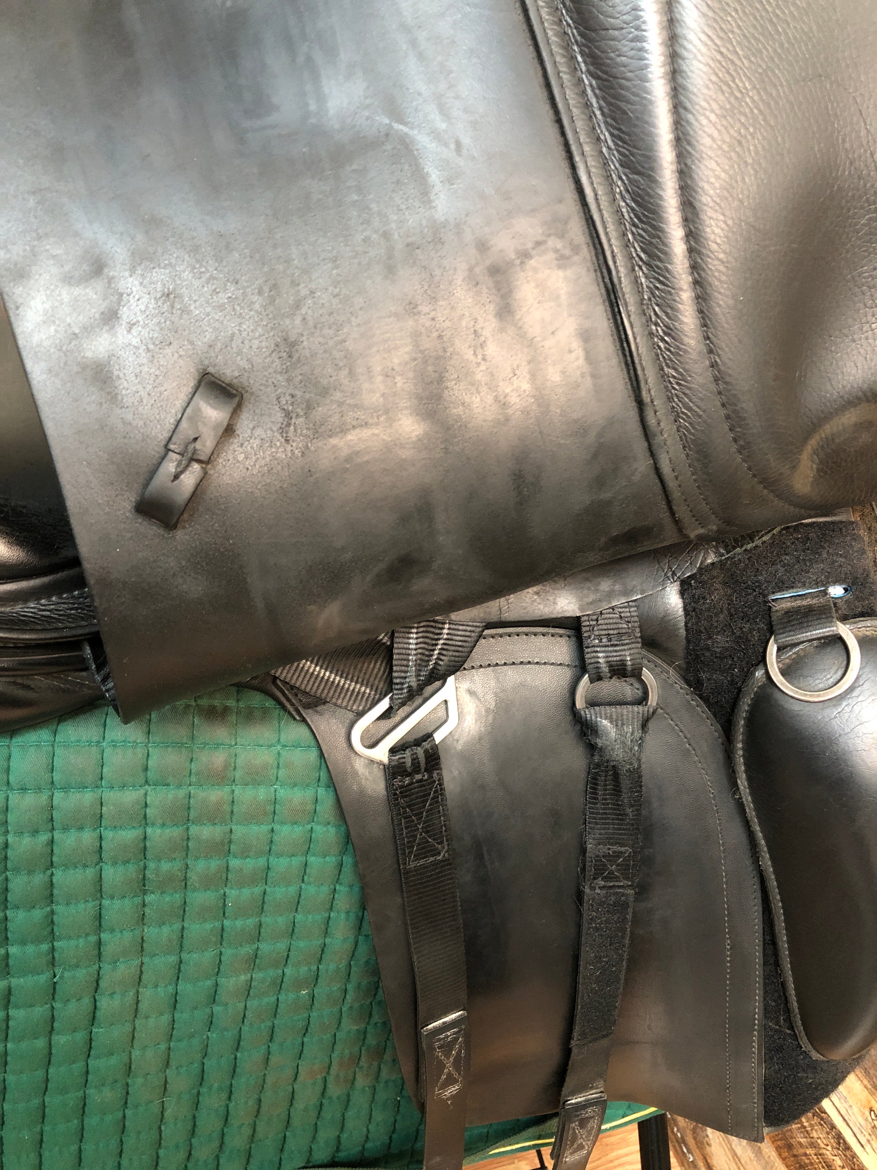 17.5" Kent & Masters Dressage Saddle