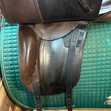 18" JRD Dressage Saddle, Brown