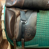 18" Trilogy Verago Elite Brown Dressage Saddle