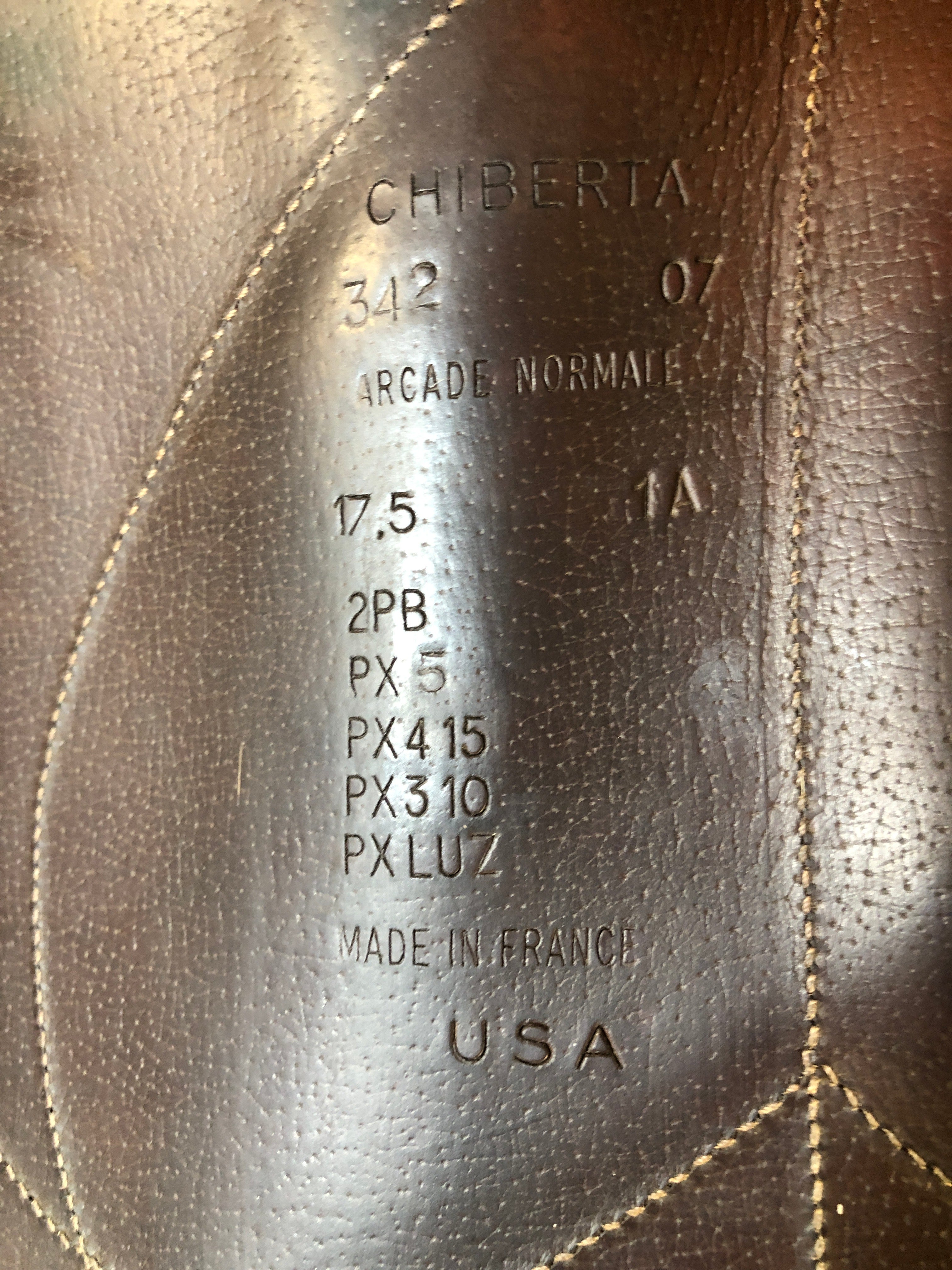 17.5" Devoucoux Chiberta Monoflap Saddle