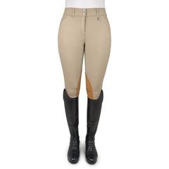 LDS Willow Euro Suede KP Breech - Show Tan