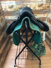 14" Blk Child Saddle 5"/10"