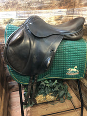 17.5" Loxley By Bliss Monoflap Jump Saddle