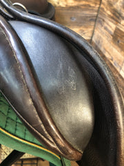 18" Hastilow Monoflap Jump Saddle