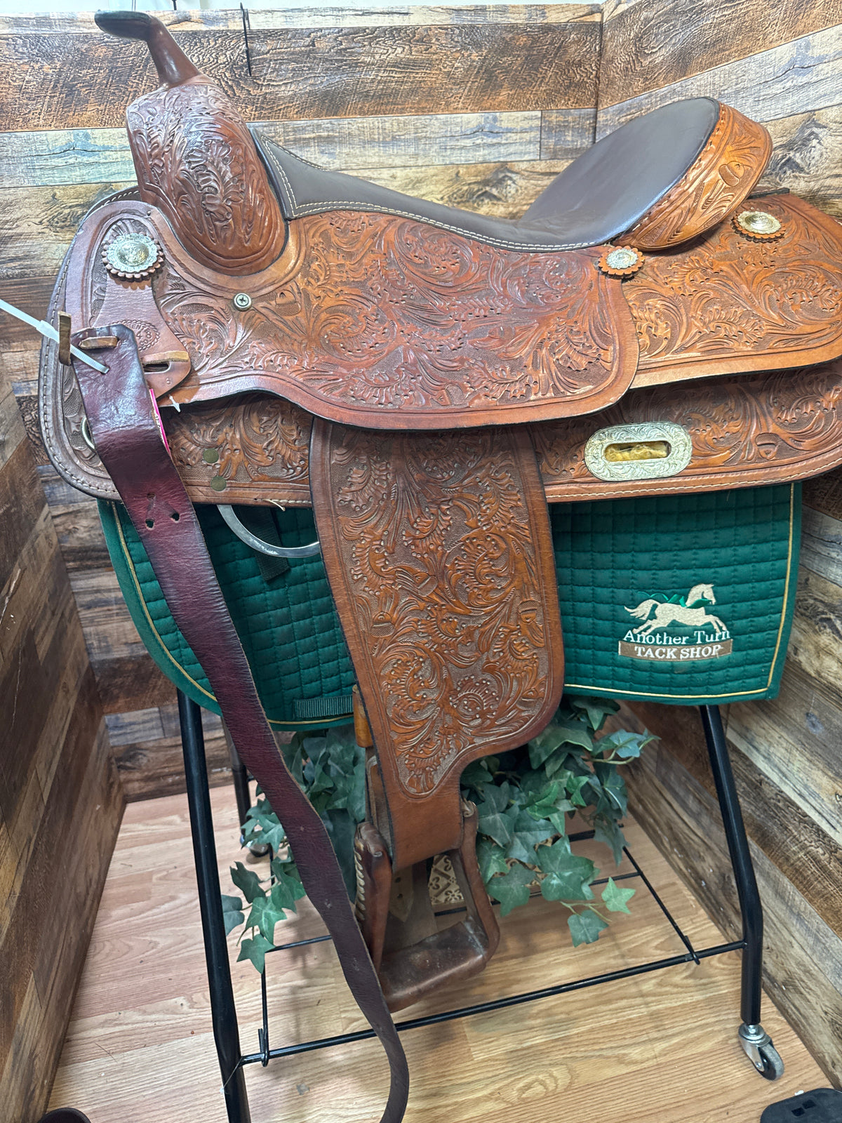 17" Corriente Western Trail Saddle 6' gullette 9248 52286