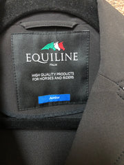 Equiline Junior Show Coat Black