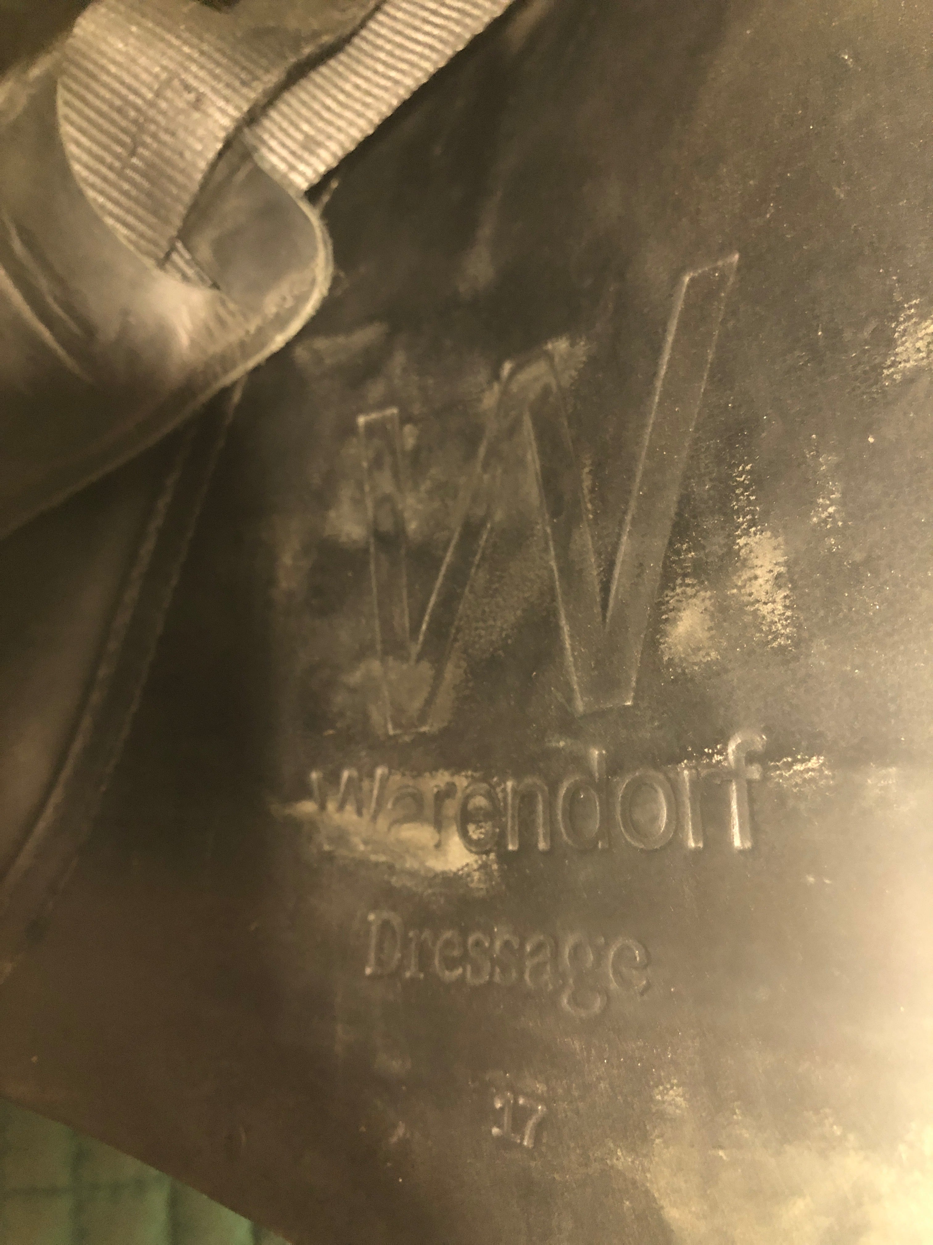 17" Warendorf Dressage Saddle