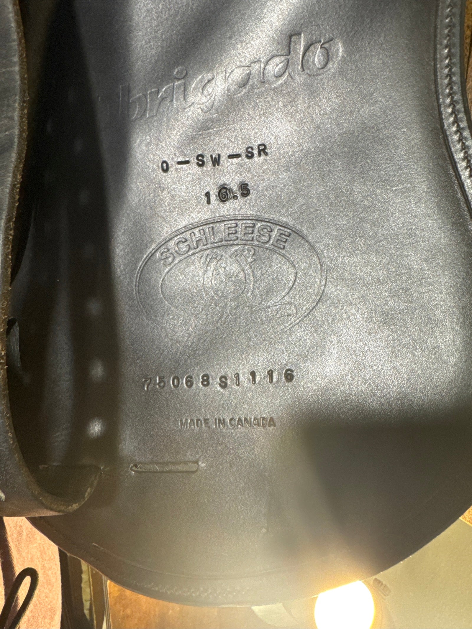 16.5" Schleese Obrigado Dressage Saddle (2016)
