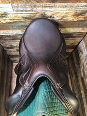 17.5" Devoucoux Chiberta Lab Monoflap Jump Saddle