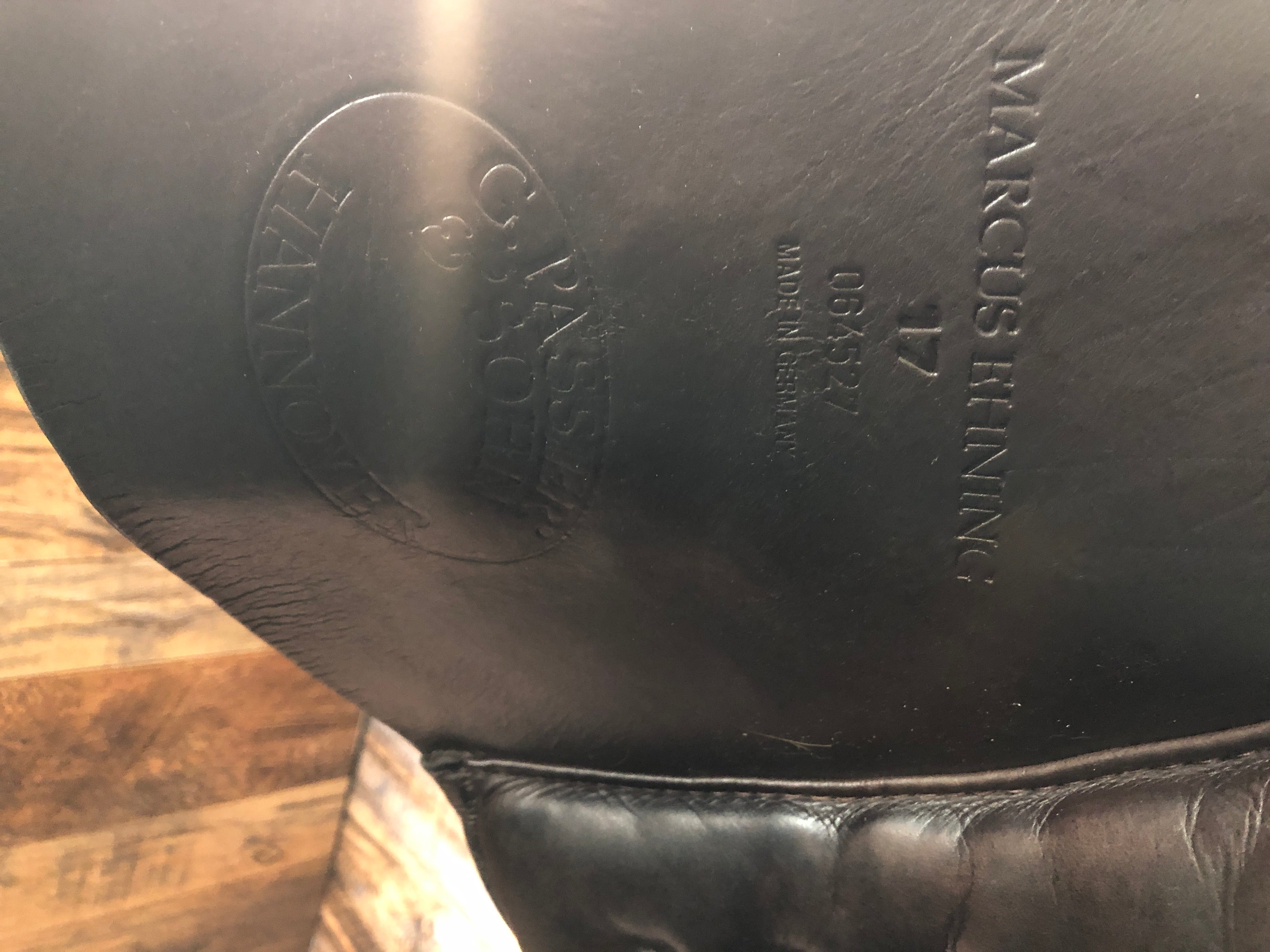 17" Passier 2016 Marcus Ehning Close Contact Saddle