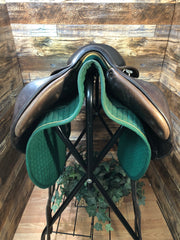 17" Voltaire Lexington Monoflap Jump Saddle