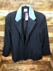 Navy Wool w/ blue collar Elite