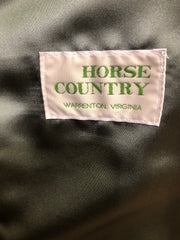 Horse Country Wool Melton Black