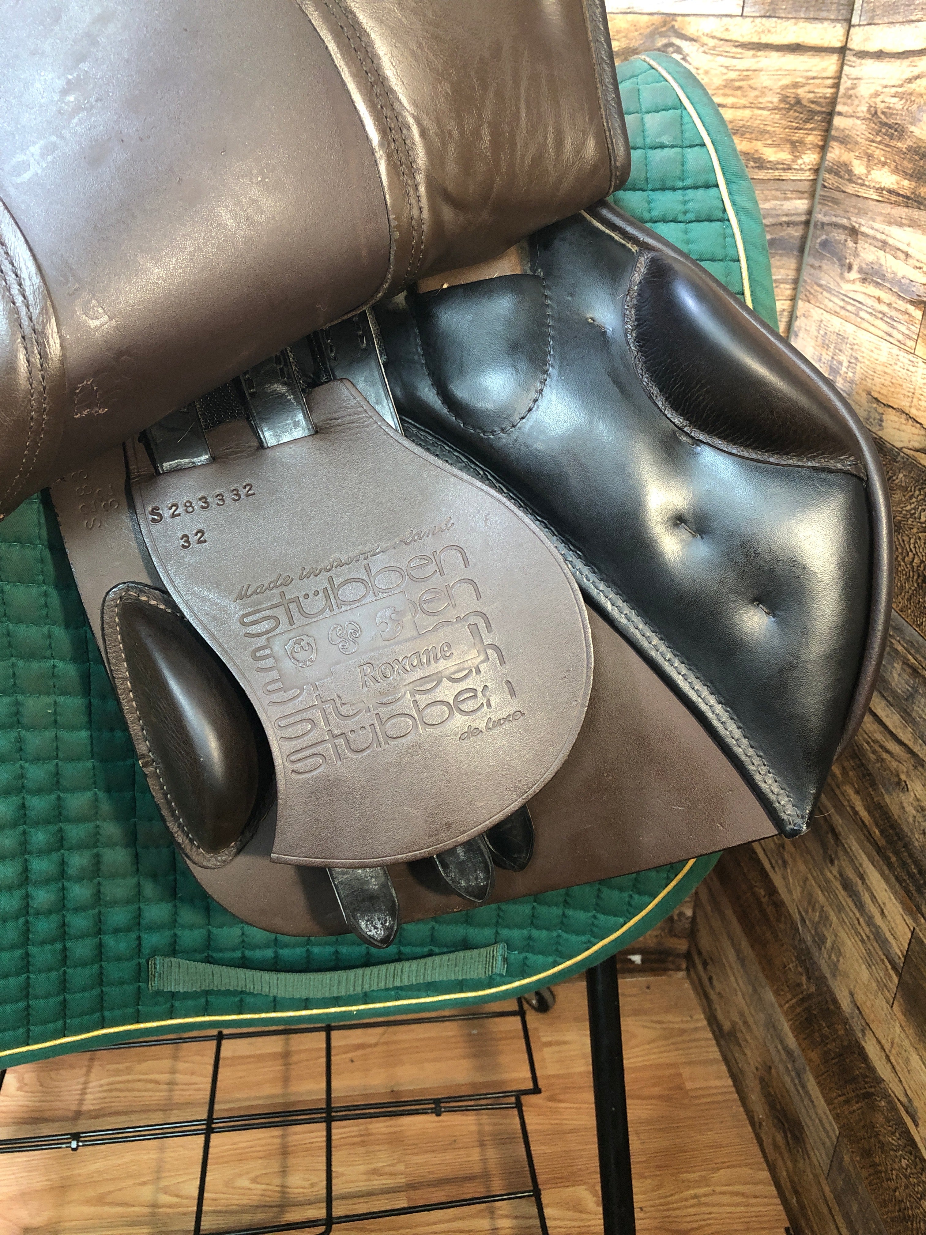 17" Stubben Roxane Close Contact Saddle