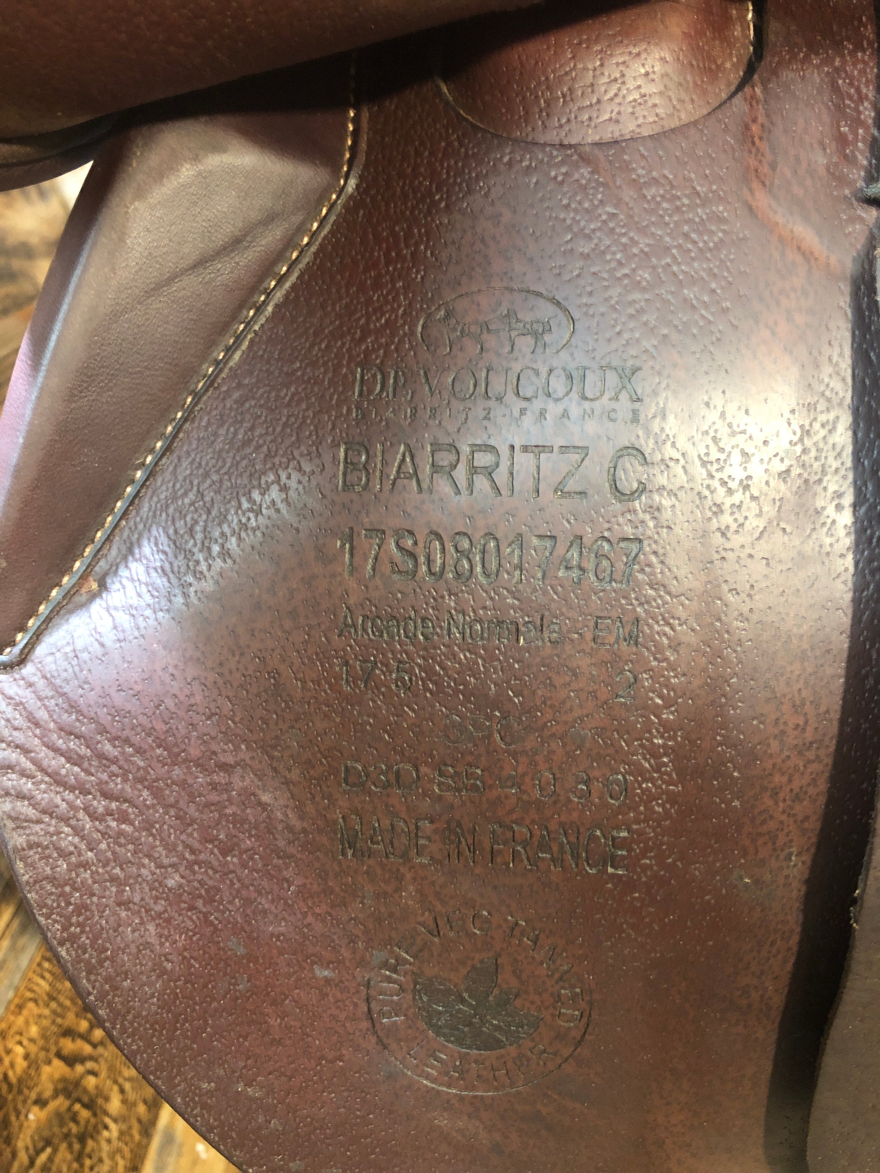 17.5" Devacoux Biarrits (2017) 4.5" Tree/ 13' Flap