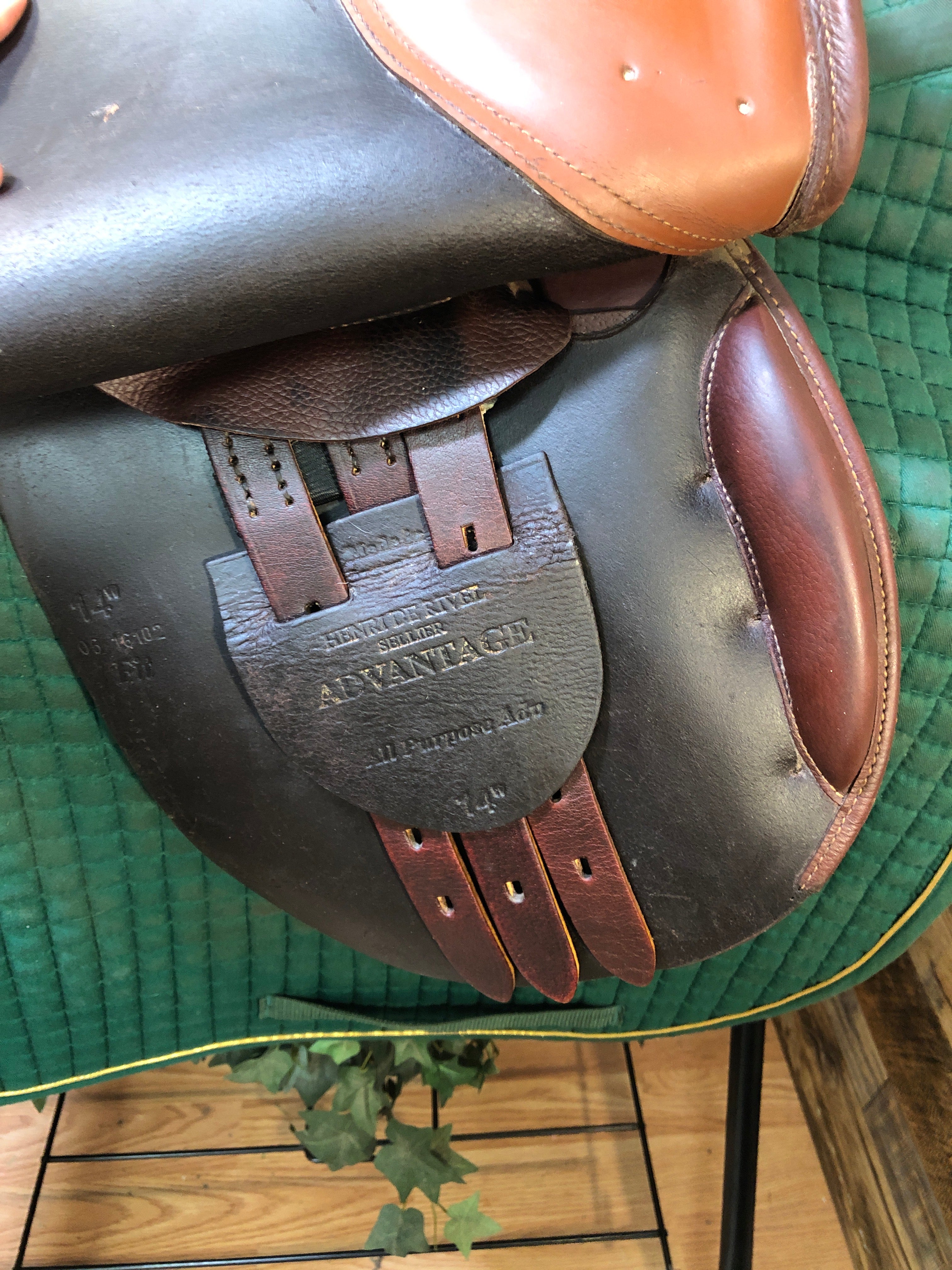 14" HDR Advantage All Purpose Saddle