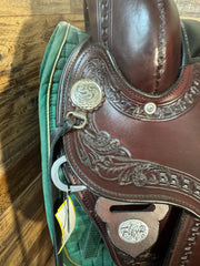 17" Western Circle Y Flex 2 Trail Saddle