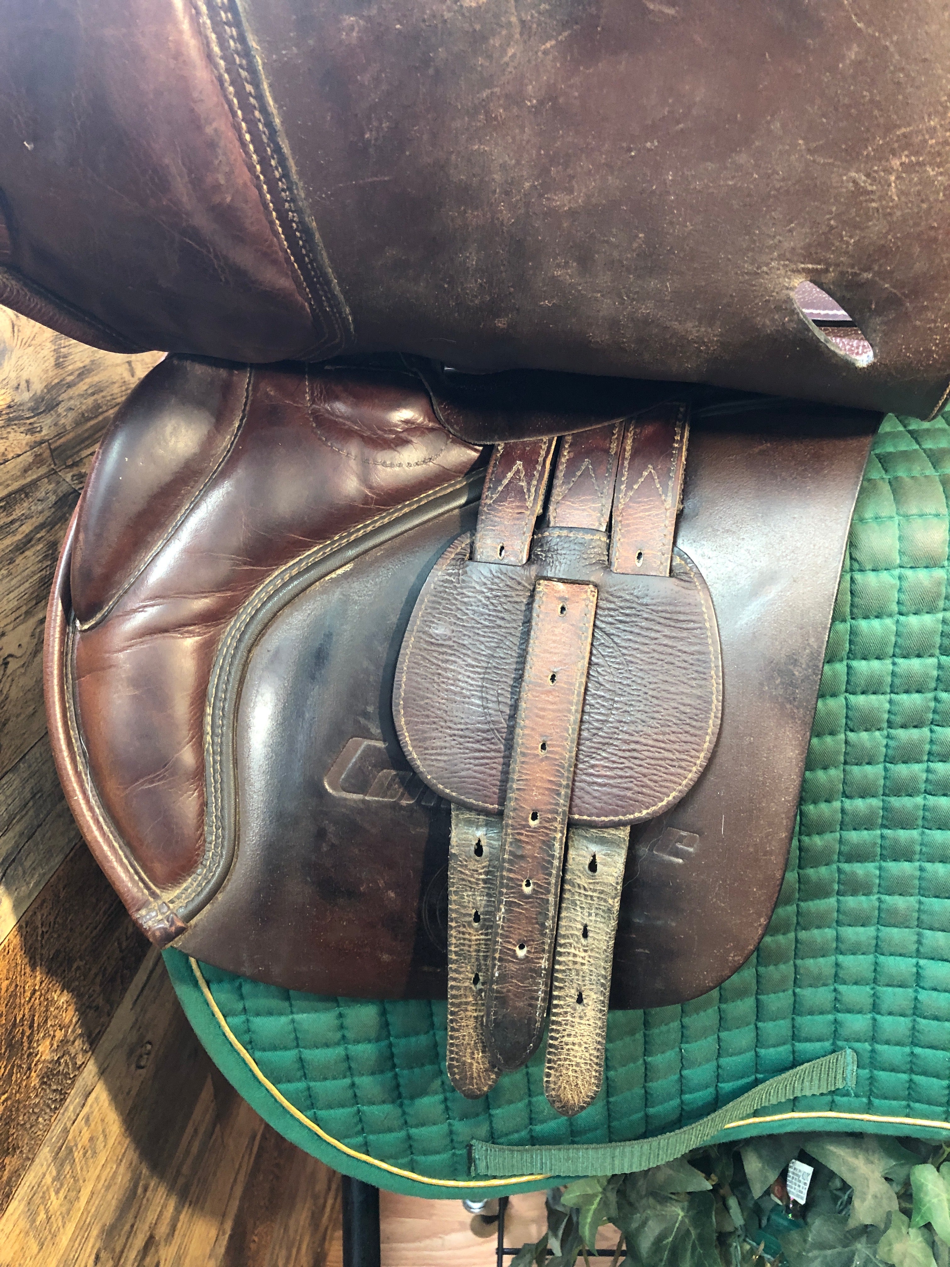 16" Collegiate Convertible Jump Saddle