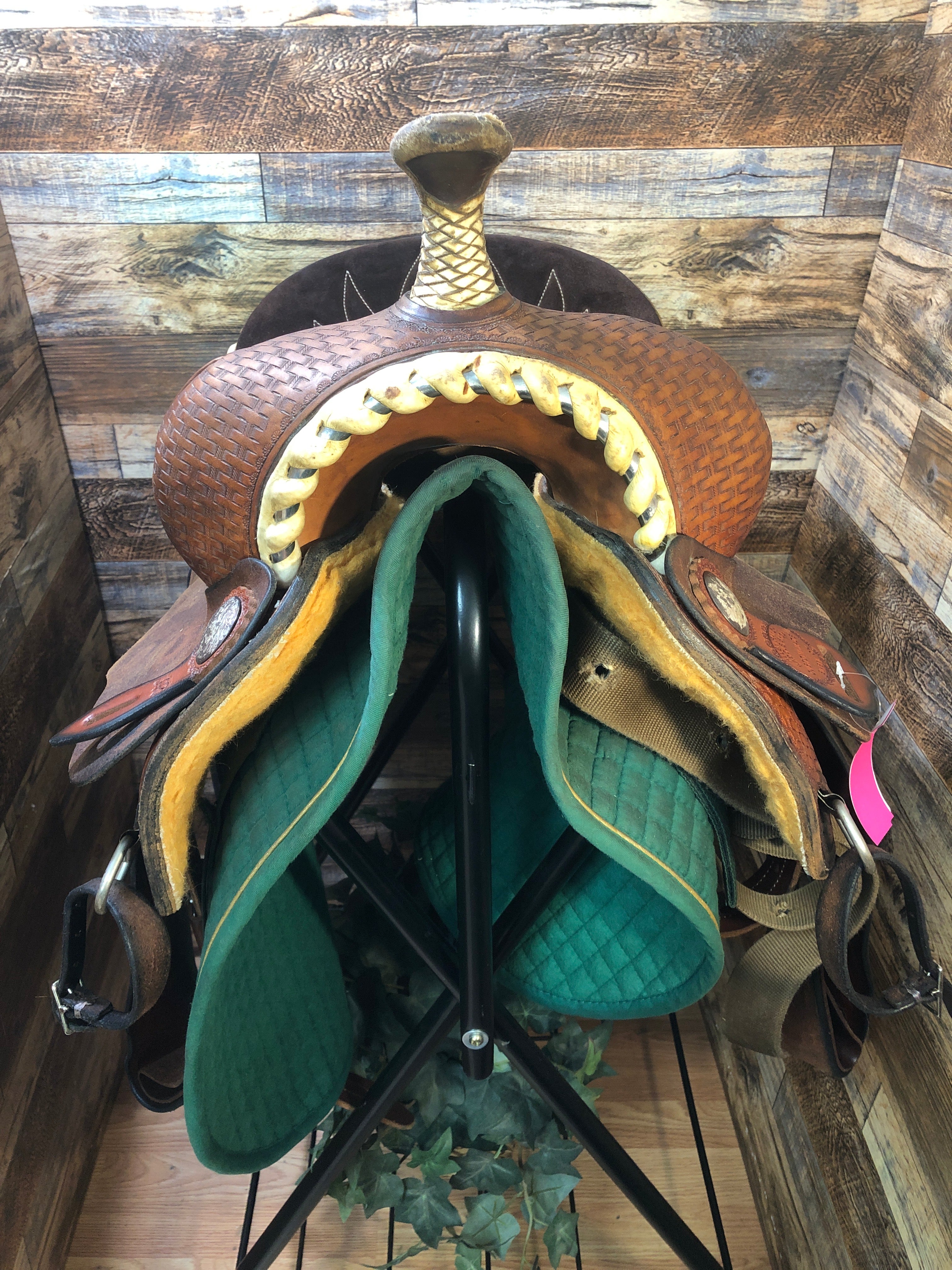 14" Allen Ranch 1996 Barrel Racing Saddle