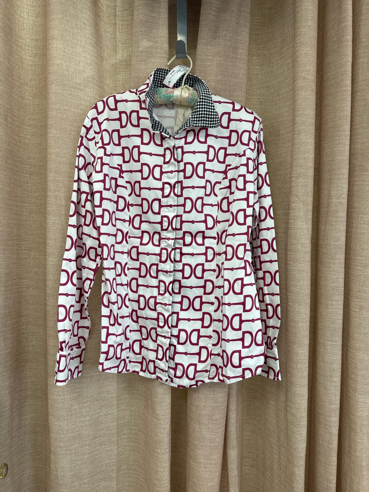 Middy N' Me UPPERVILLE SHIRT IN maroon