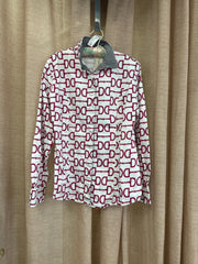 Middy N' Me UPPERVILLE SHIRT IN maroon
