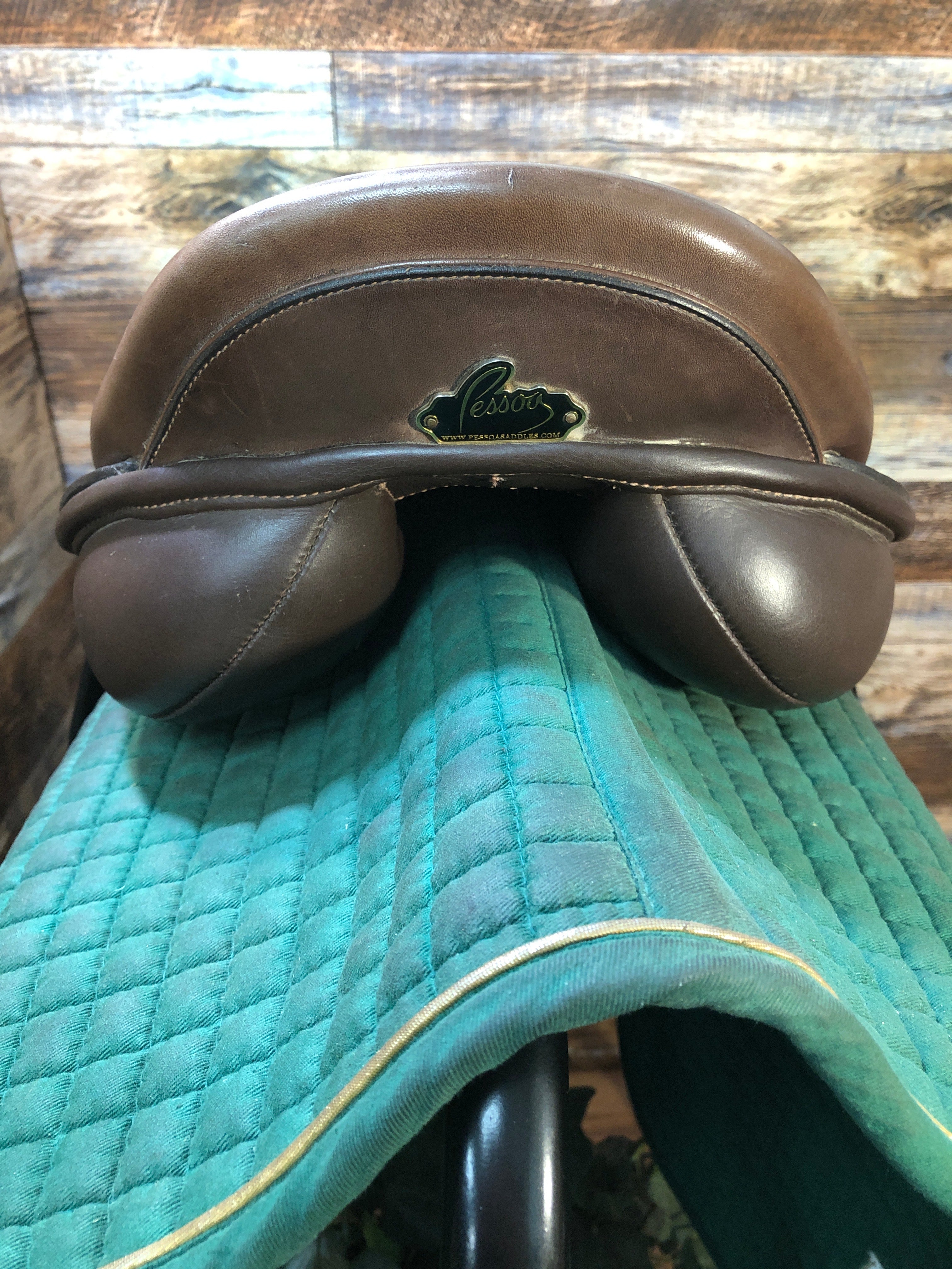 17.5" Pessoa XCH Close Contact Saddle
