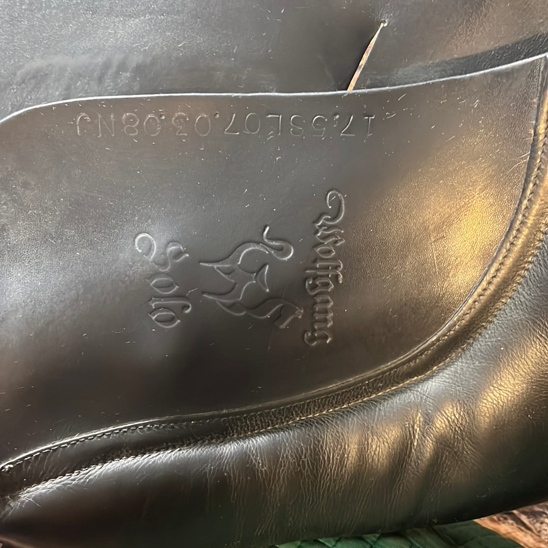 17.5" Wolfgang Solo Dressage Saddle