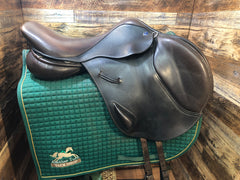 18" Hastilow Monoflap Jump Saddle