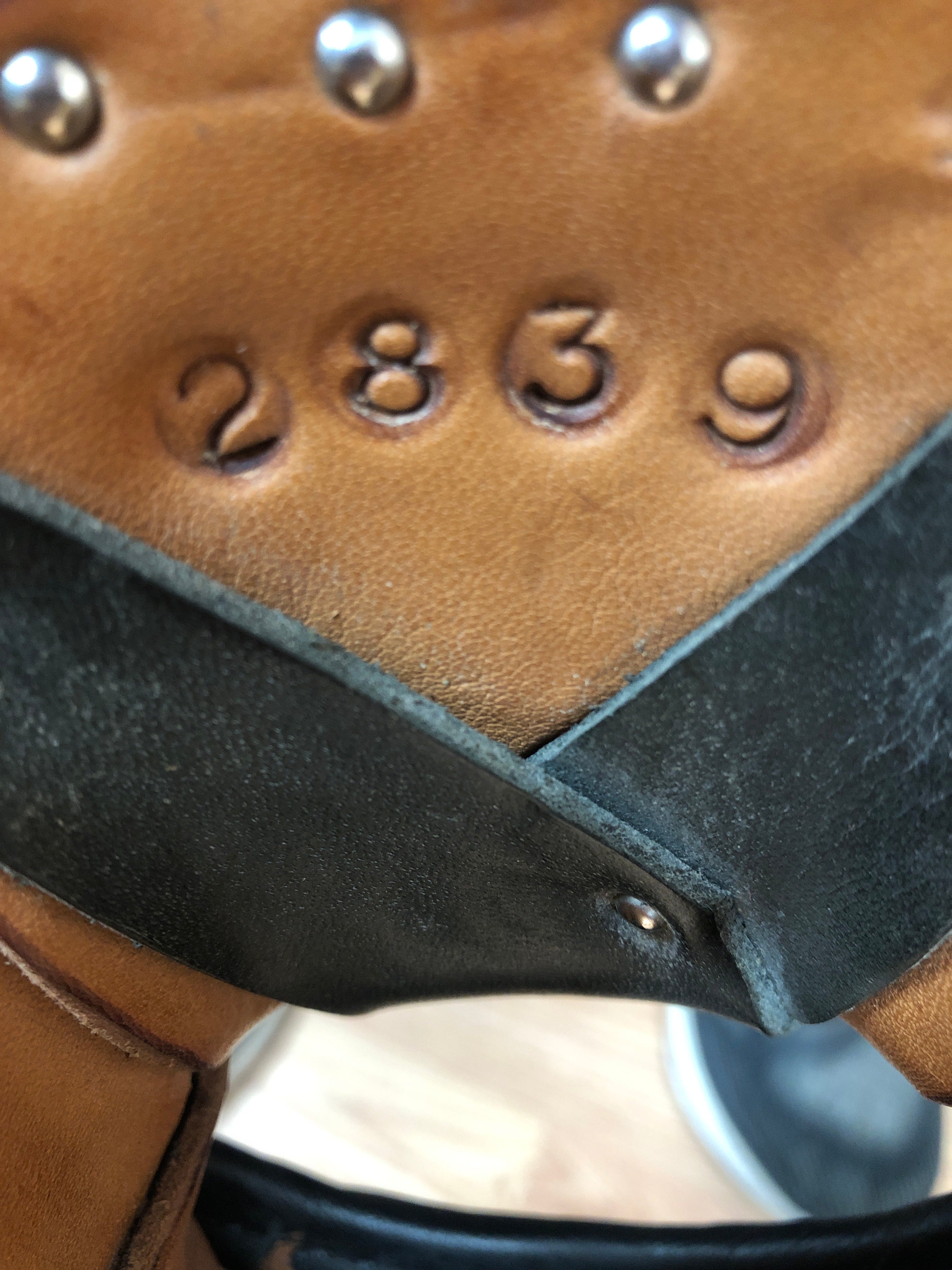 16" Synergist Western Trail Saddle - Brown/Black