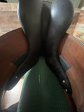 18" Barbier Dressage Saddle 4.5"/16"