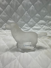 Lalique Glass Retriever Figurine