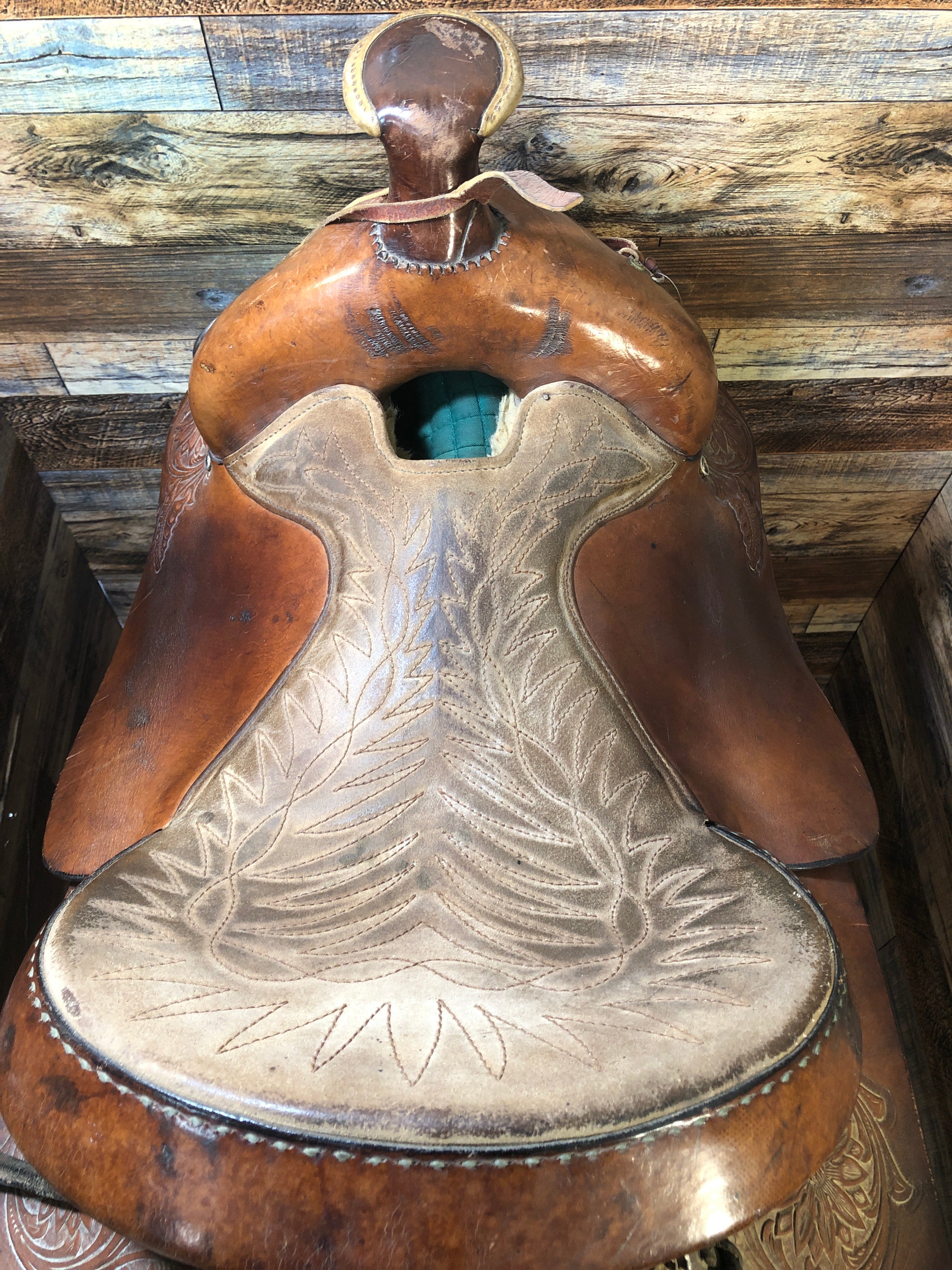 17" Hereford Brand Western Saddle