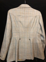 Shires Tweed Coat Green Plaid
