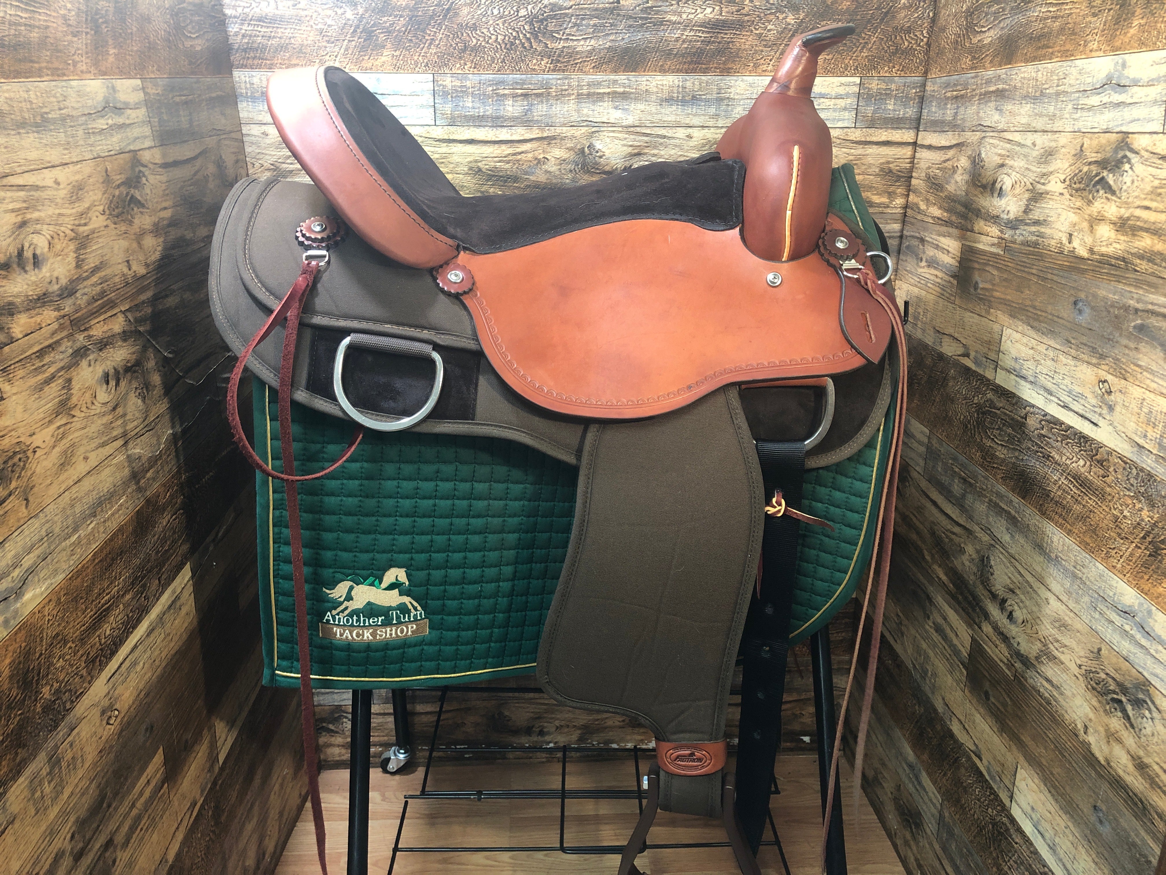 17" Fabtron Western Saddle