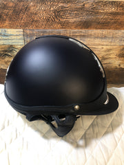 Galaxy Helment - Navy Matte - Navy Trim - Reg Brim **