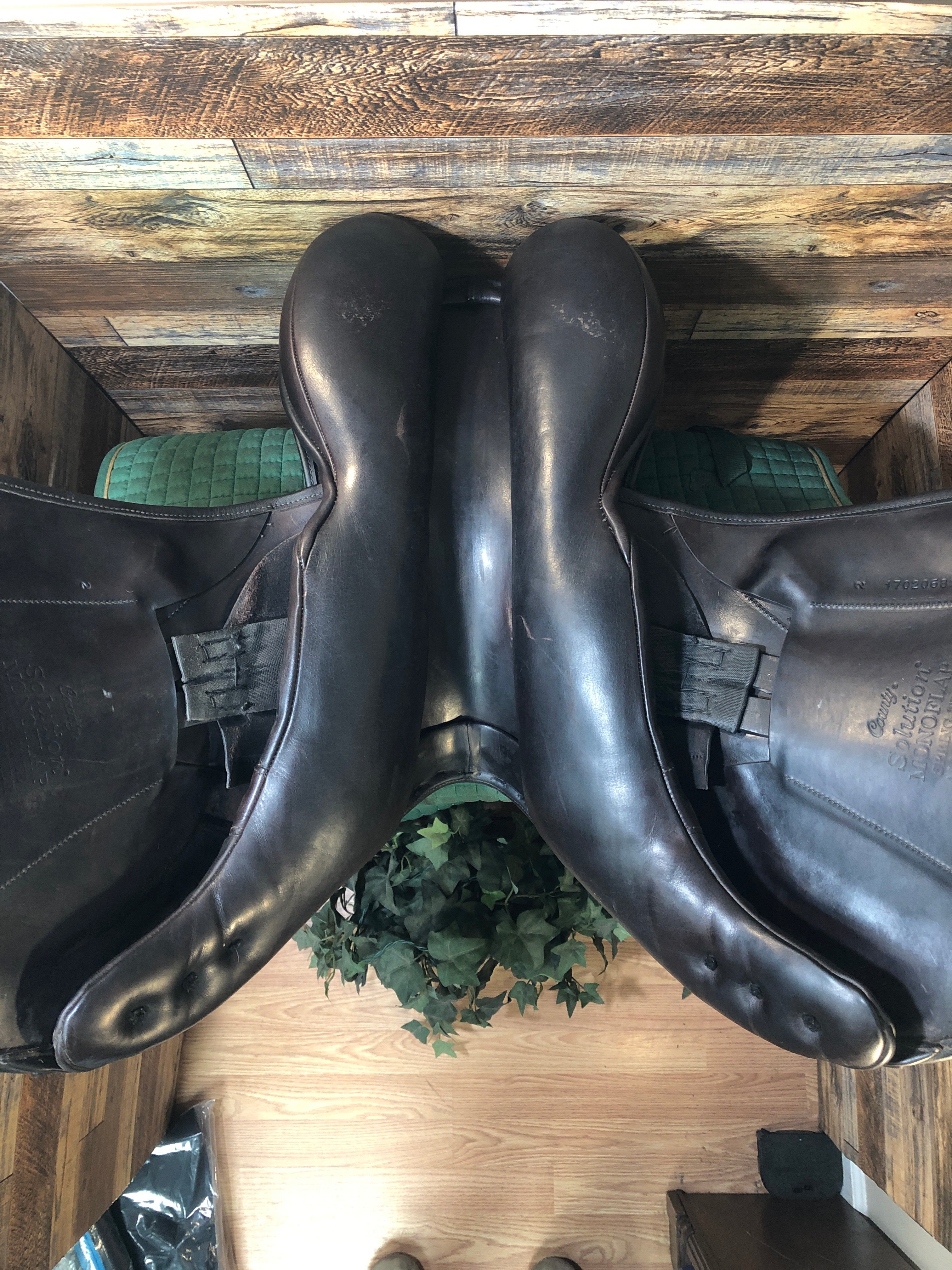 17.5" County Solution 2017 Monoflap Saddle