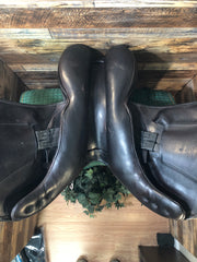 17.5" County Solution 2017 Monoflap Saddle