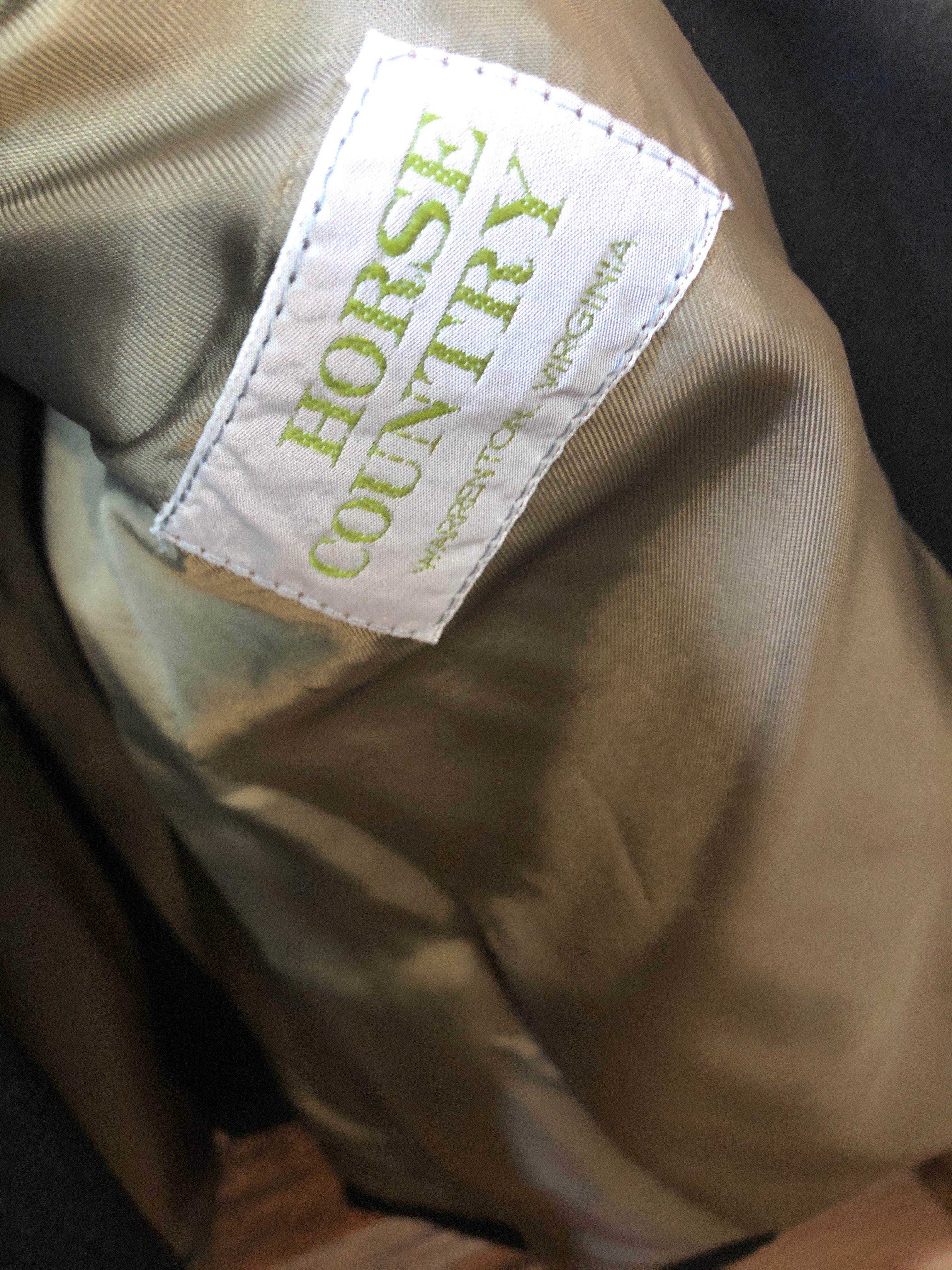 Horse Country Formal Coat Black