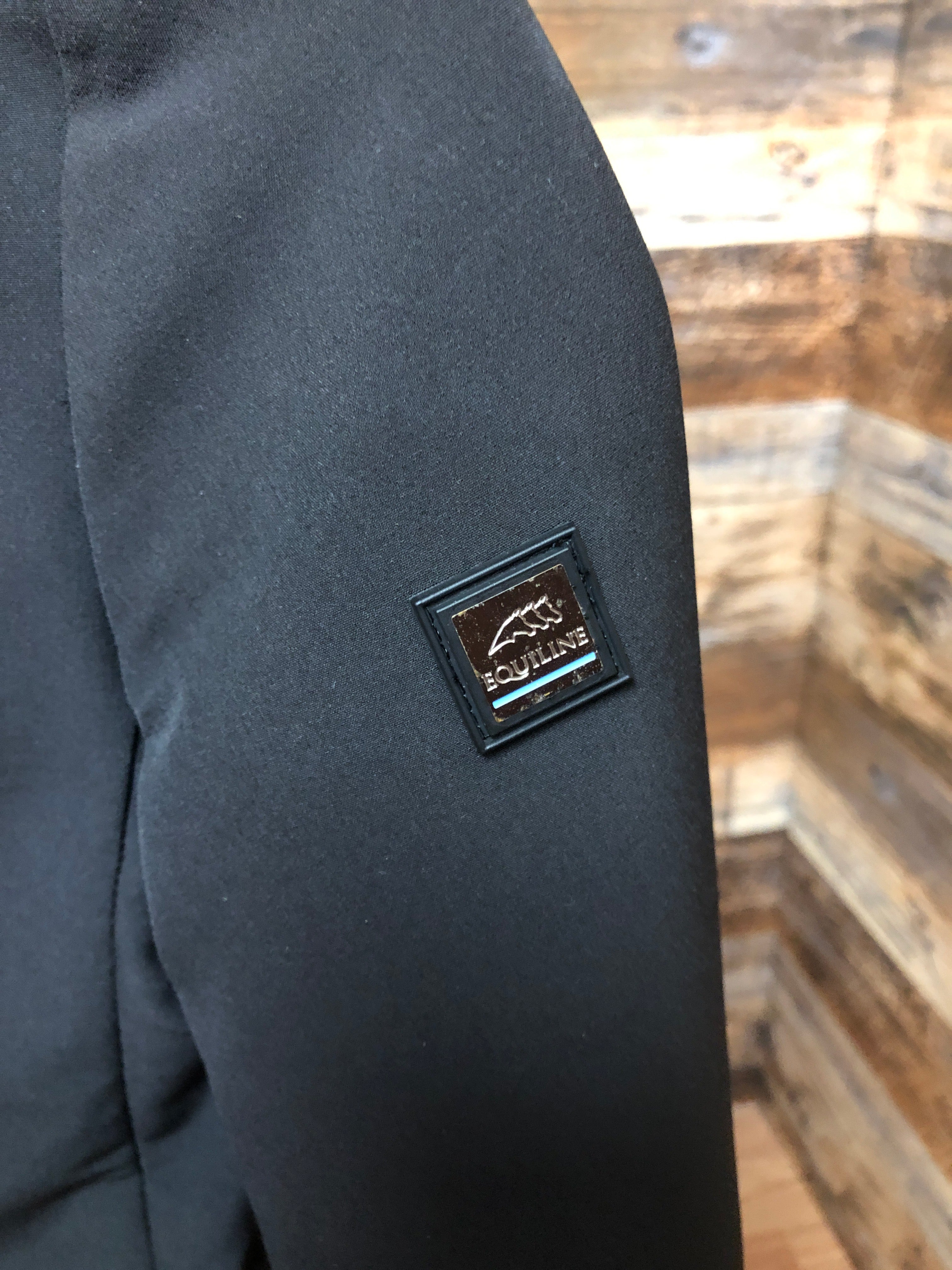 Equiline Junior Show Coat Black