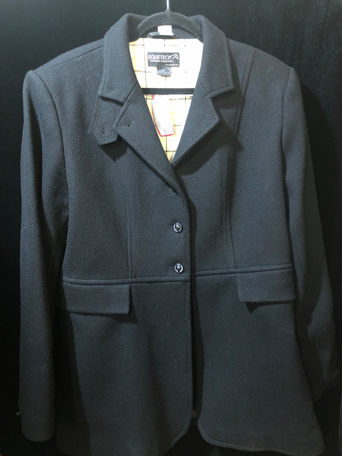 Equetech Ladies Hunt Wool Frock Coat 38/31/38