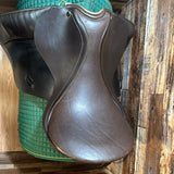 18" JRD Dressage Saddle, Brown