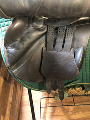 17.5" Black Country Tex Eventer Saddle