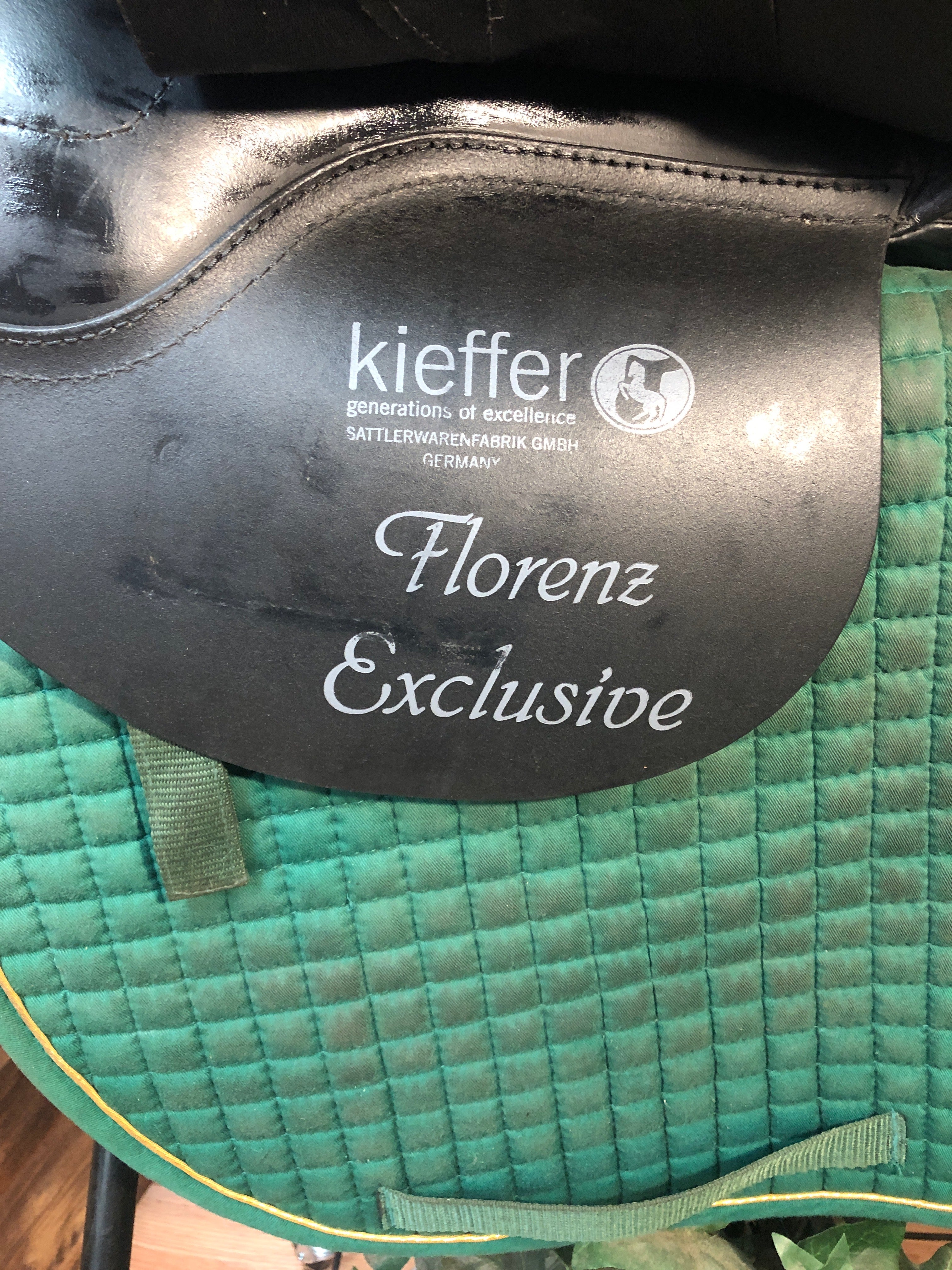 17.5" Kieffer Florenz Exclusive Dressage Saddle