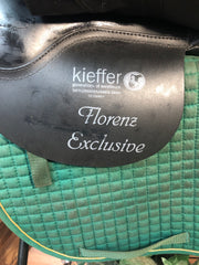 17.5" Kieffer Florenz Exclusive Dressage Saddle
