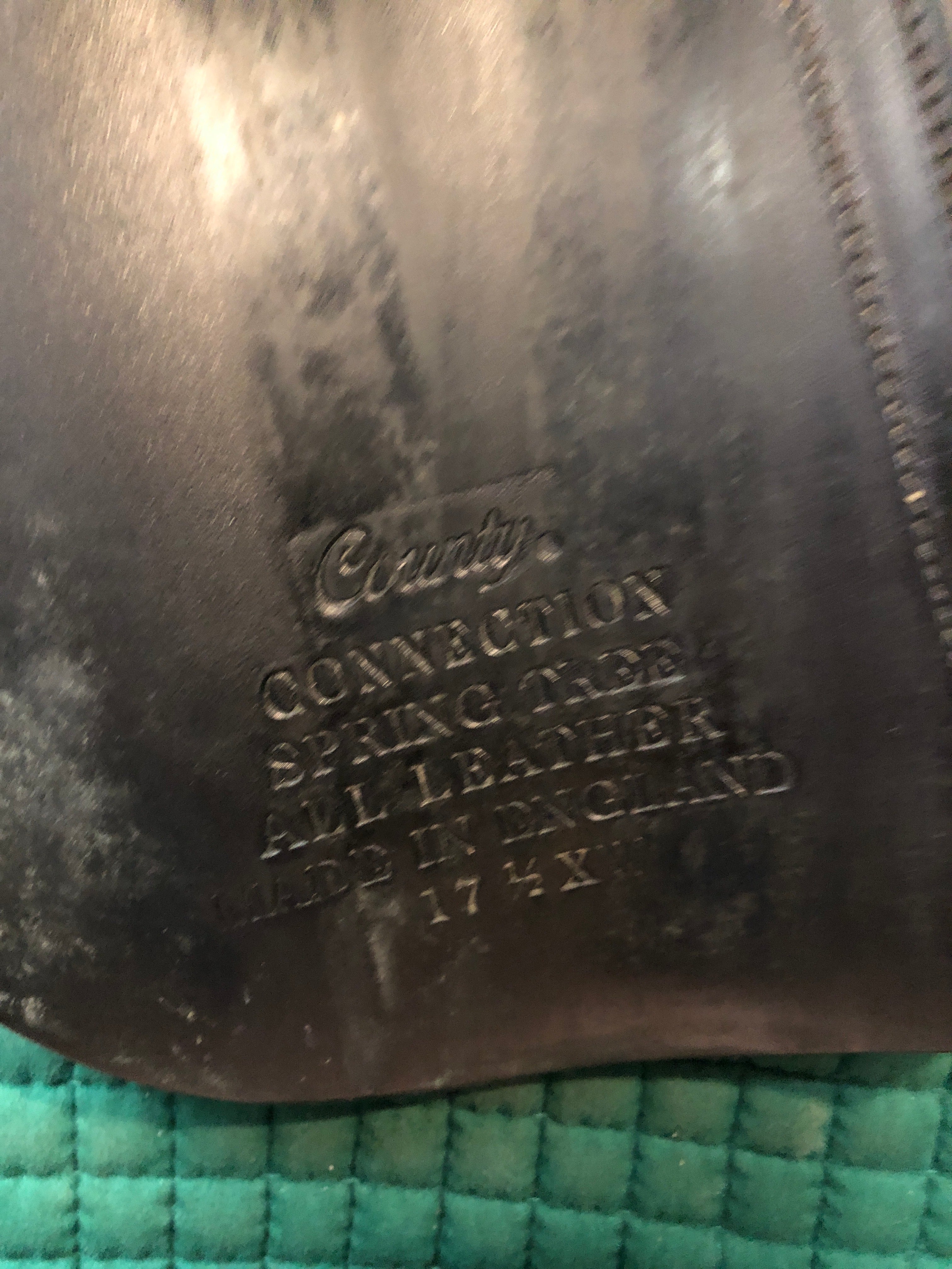 17.5" County Connection Dressage Saddle