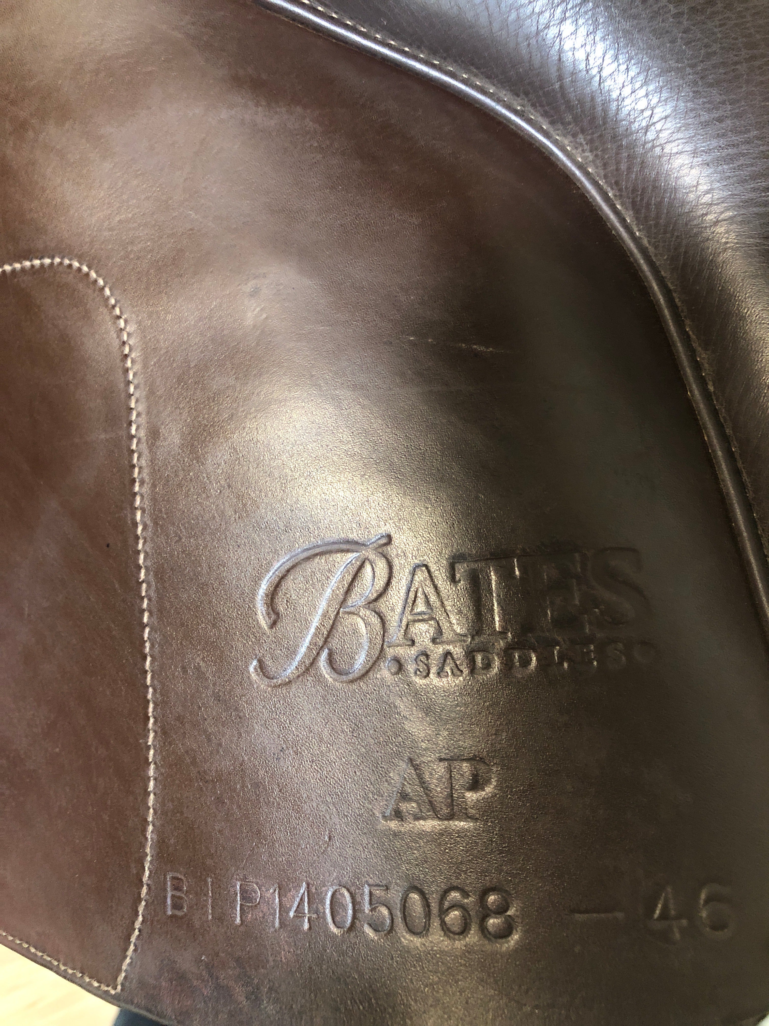 18.5" Bates All Purpose Saddle